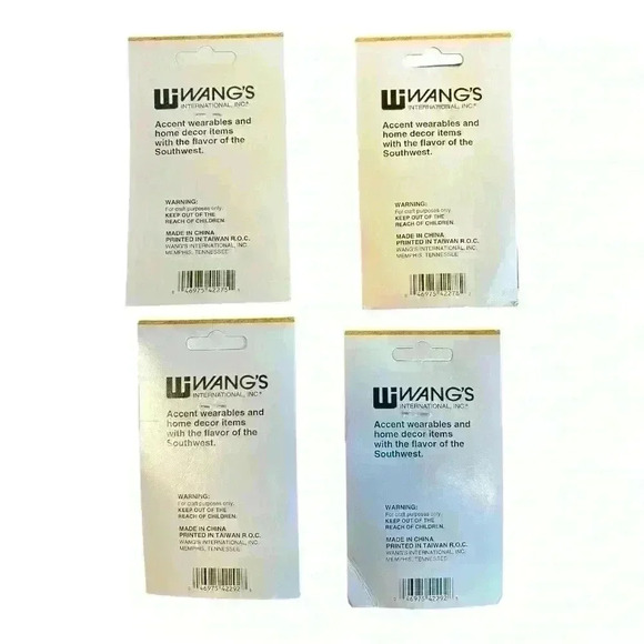 Lot of 5 Western Gear seed beads appliqué patches - Picture 7 of 7